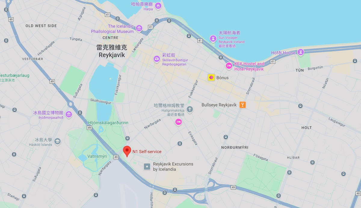 加油站地圖位置